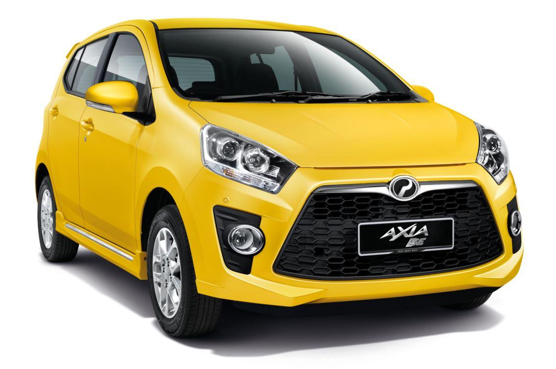Perodua Axia (A) — kereta sewa Kota Kinabalu